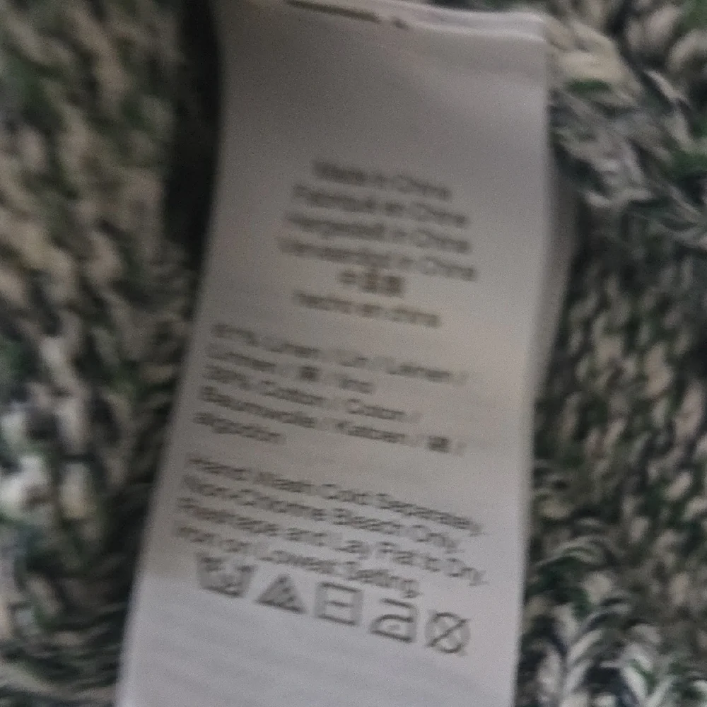 J. Crew Green and White Crewneck Sweater - Picture 10 of 10